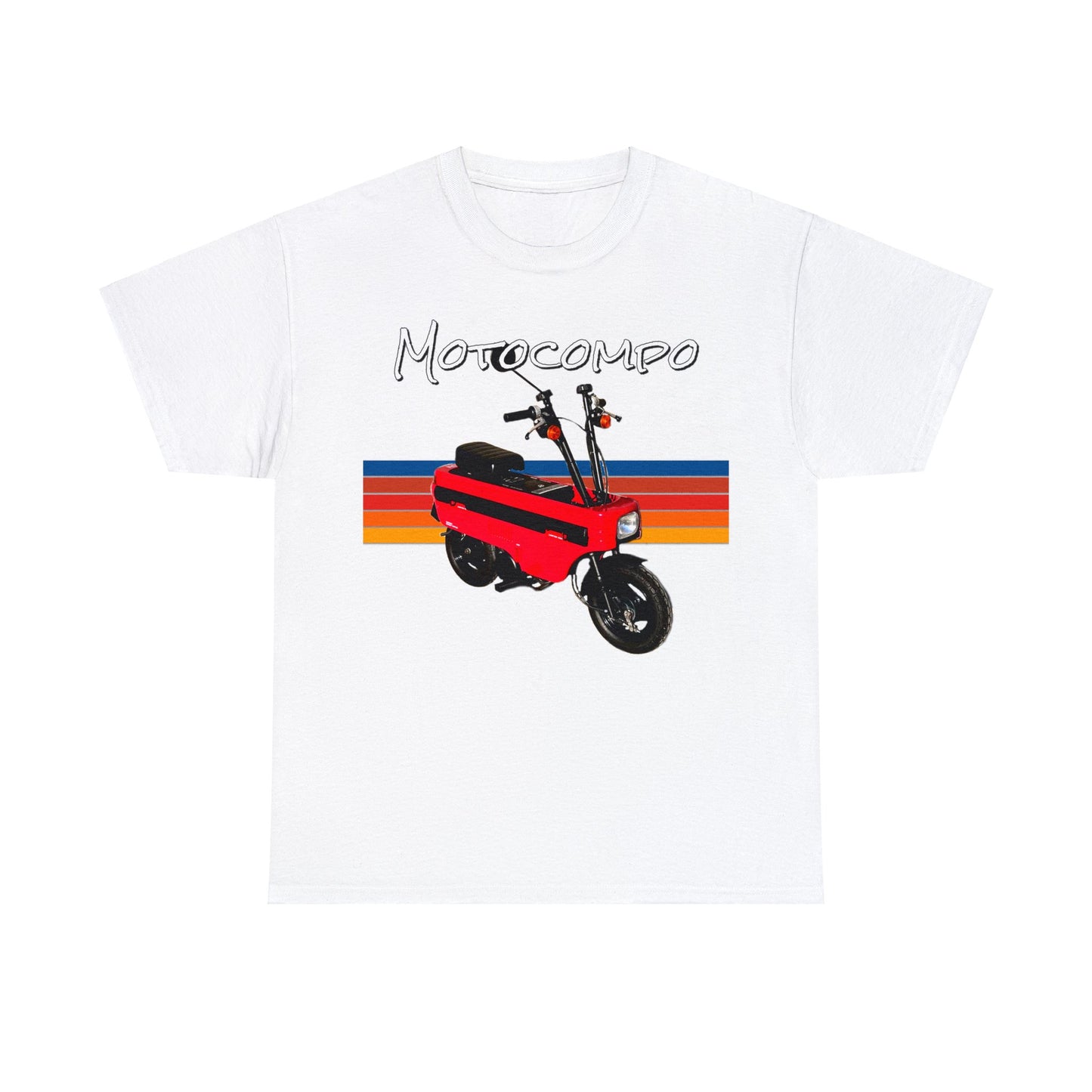 Motocompo Scooter Mini Bike Motorcycle Moped Heavy Cotton Tee