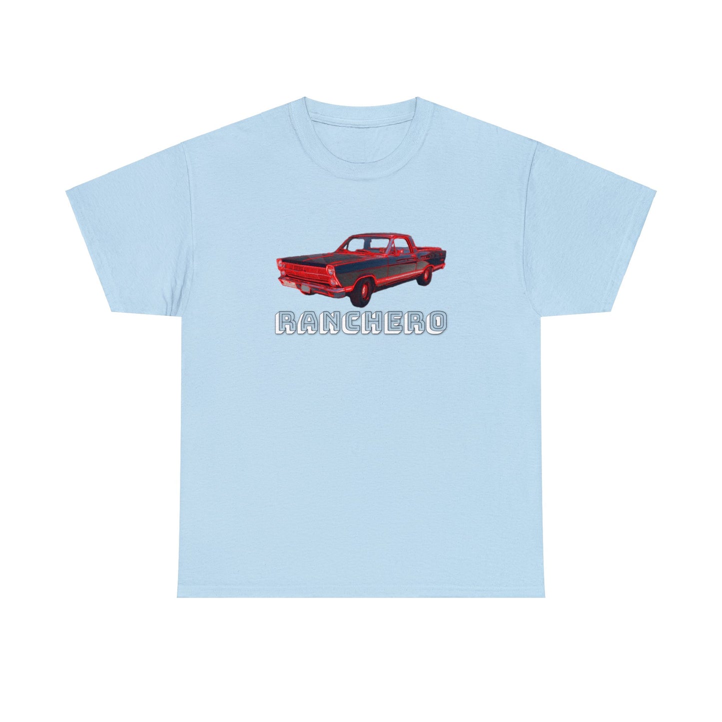 Vintage Ranchero Pick Up Car, Retro Vintage Pick Up Truck Heavy Cotton Tee