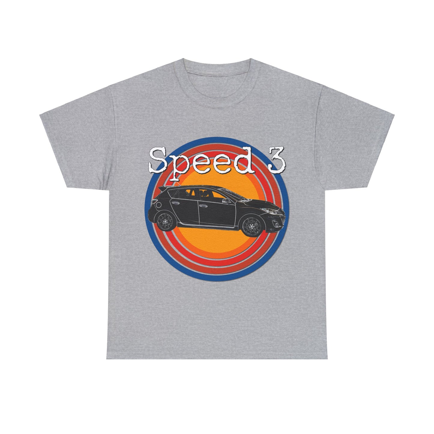 Speed 3 Hot Hatch Turbo Charged Car Subie Heavy Cotton Tee