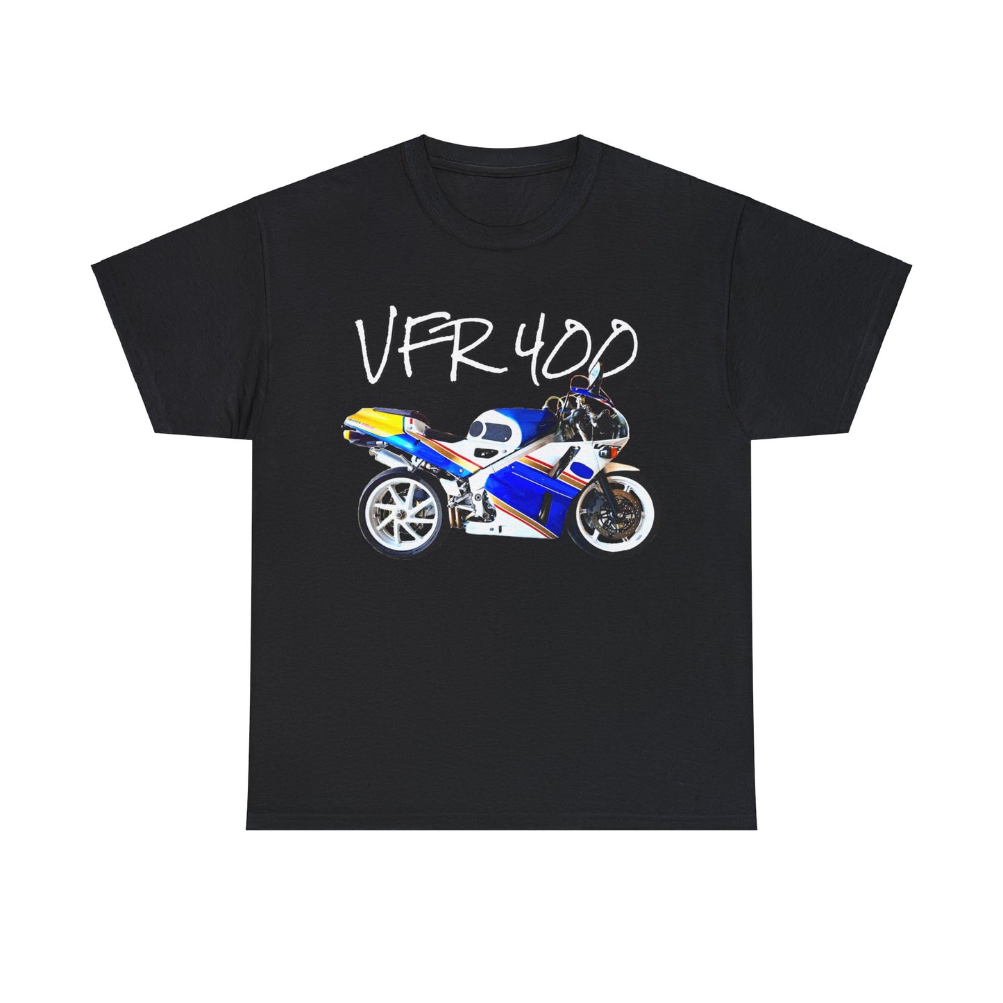 VFR 400 Motorcycle, Street Bike, Street Motorcycle, Sport Bike Heavy Cotton Tee