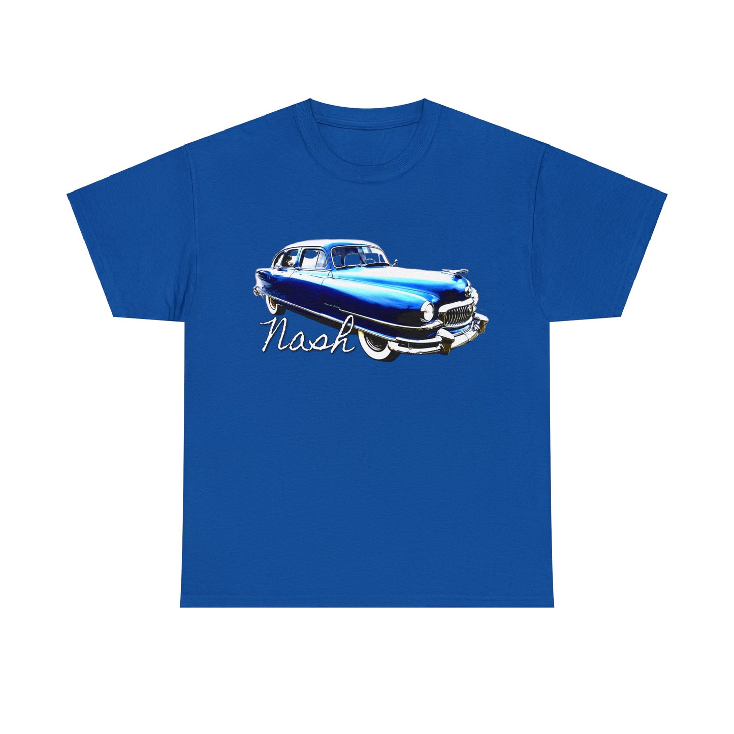 Nash Car, Vintage Car, Retro American Car, Mercury Heavy Cotton Tee