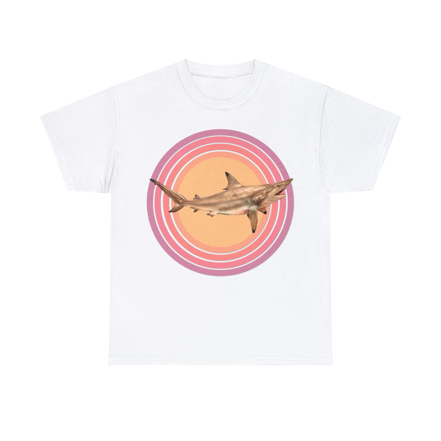 Black Tip Shark, Cool Shark, Aggressive Shark, Shark Bite Heavy Cotton Tee