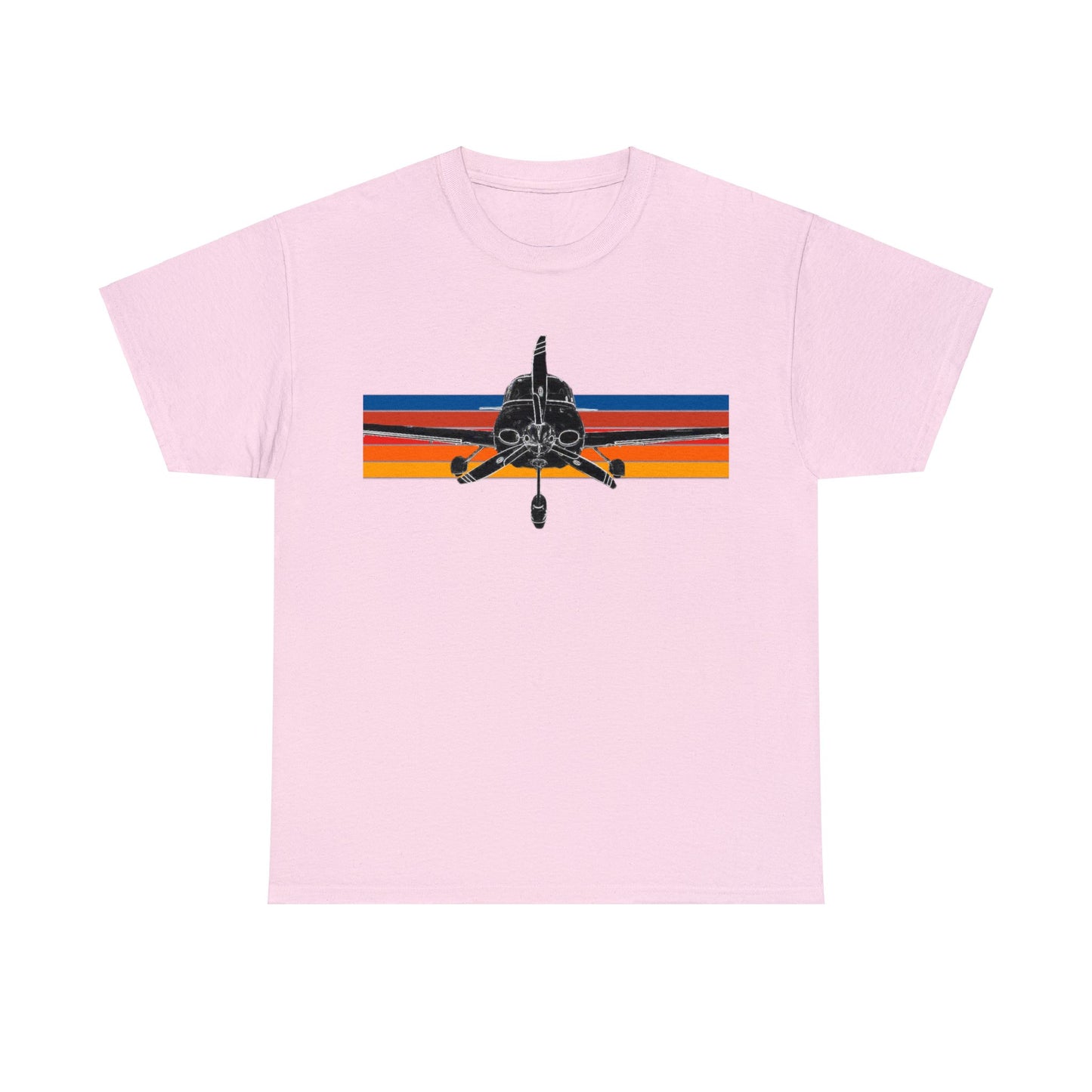 Private Airplane, Prop Plane, SR22 GTS Airplane Heavy Cotton Tee