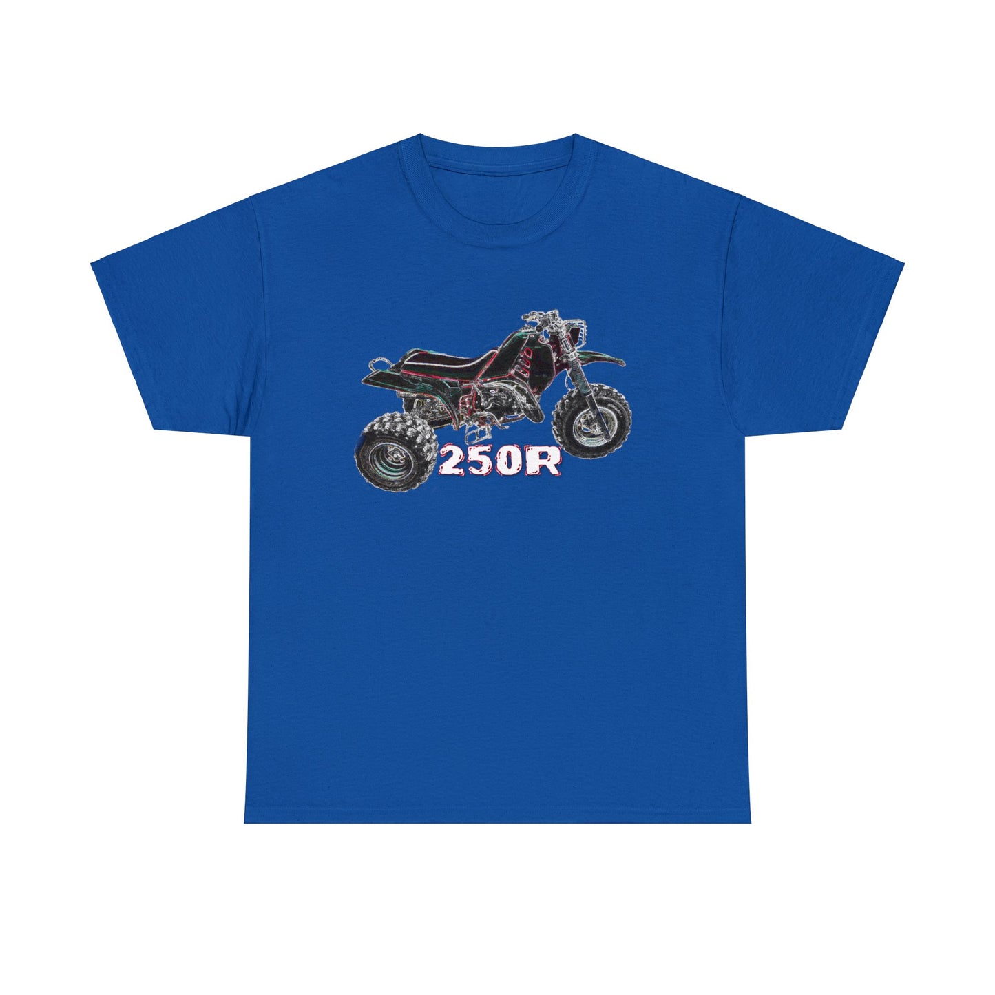 3 Wheeler, Vintage Three Wheeler, All Terrain Vehicle, 250R Heavy Cotton Tee