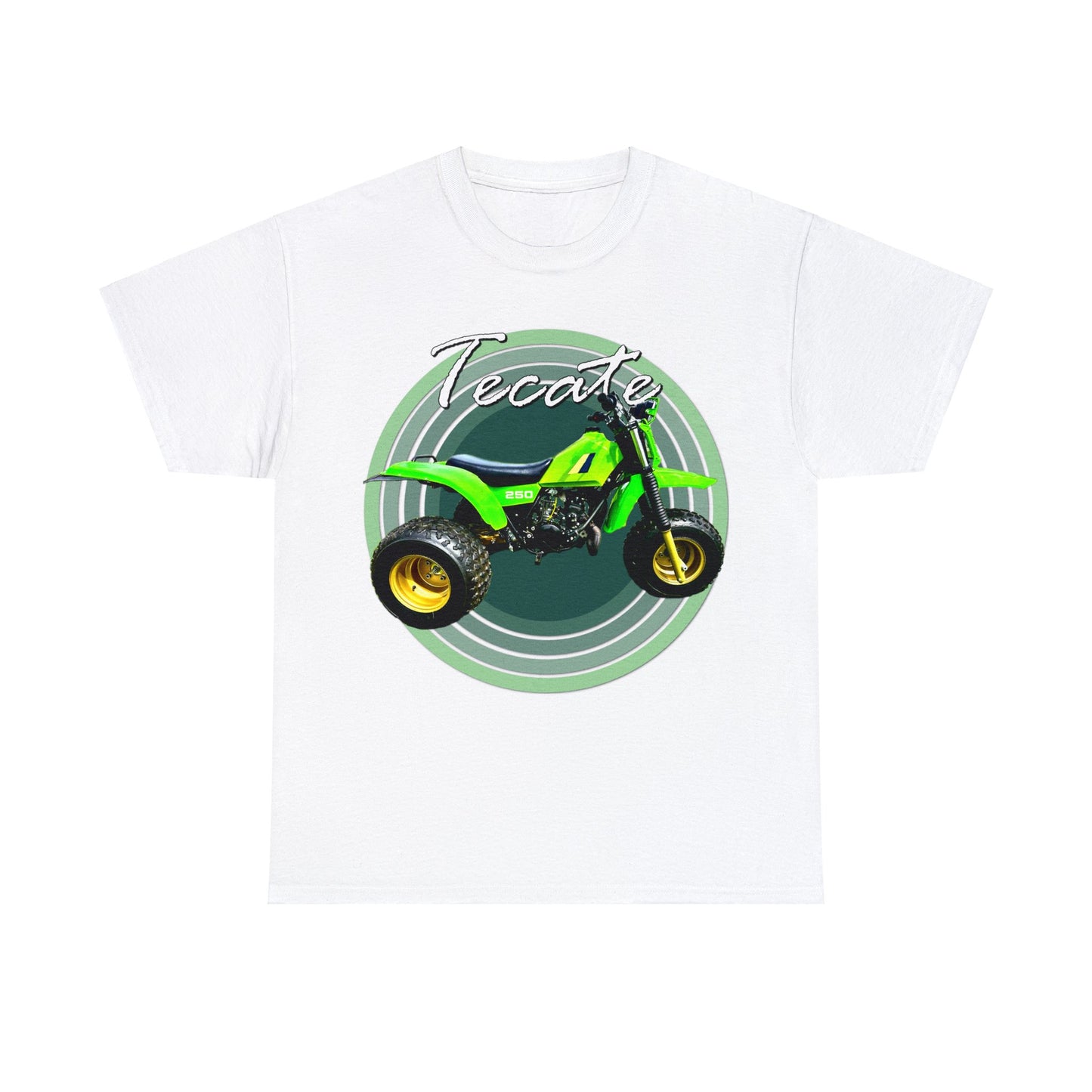 Tecate Vintage Three Wheeler 3 Wheeler ATC ATV Heavy Cotton Tee