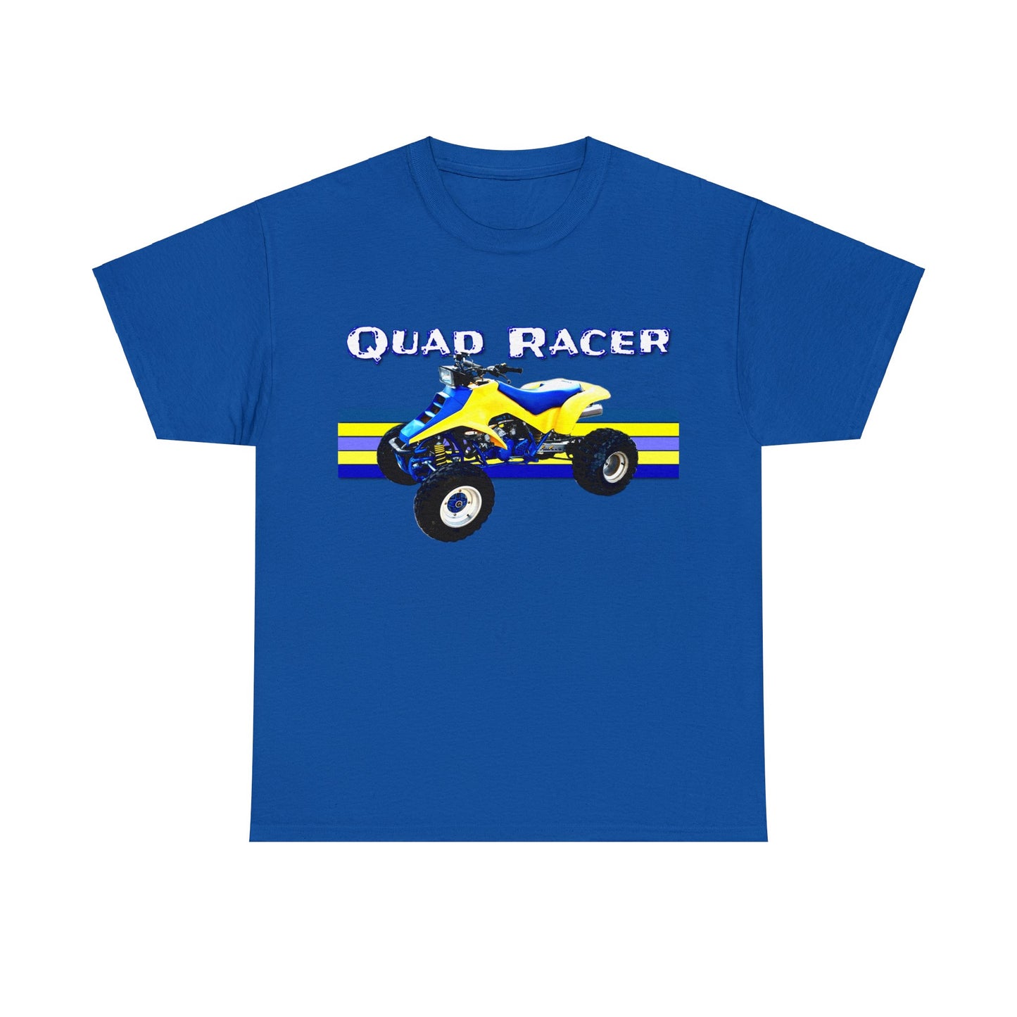 Quad Racer Quad ATV, Banshee Four Wheeler, Quad Bike Heavy Cotton Tee