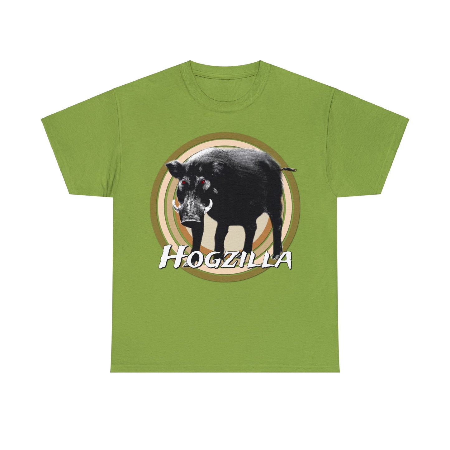 Wild Hog Hunting, Wild Hog, Hog Wild, Hog Boar Hunter, Hogzilla Heavy Cotton Tee