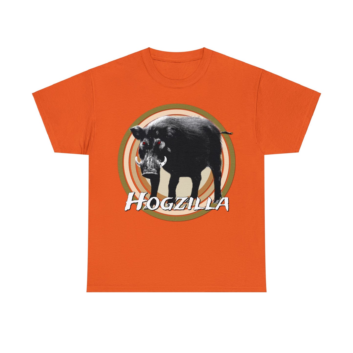 Wild Hog Hunting, Wild Hog, Hog Wild, Hog Boar Hunter, Hogzilla Heavy Cotton Tee