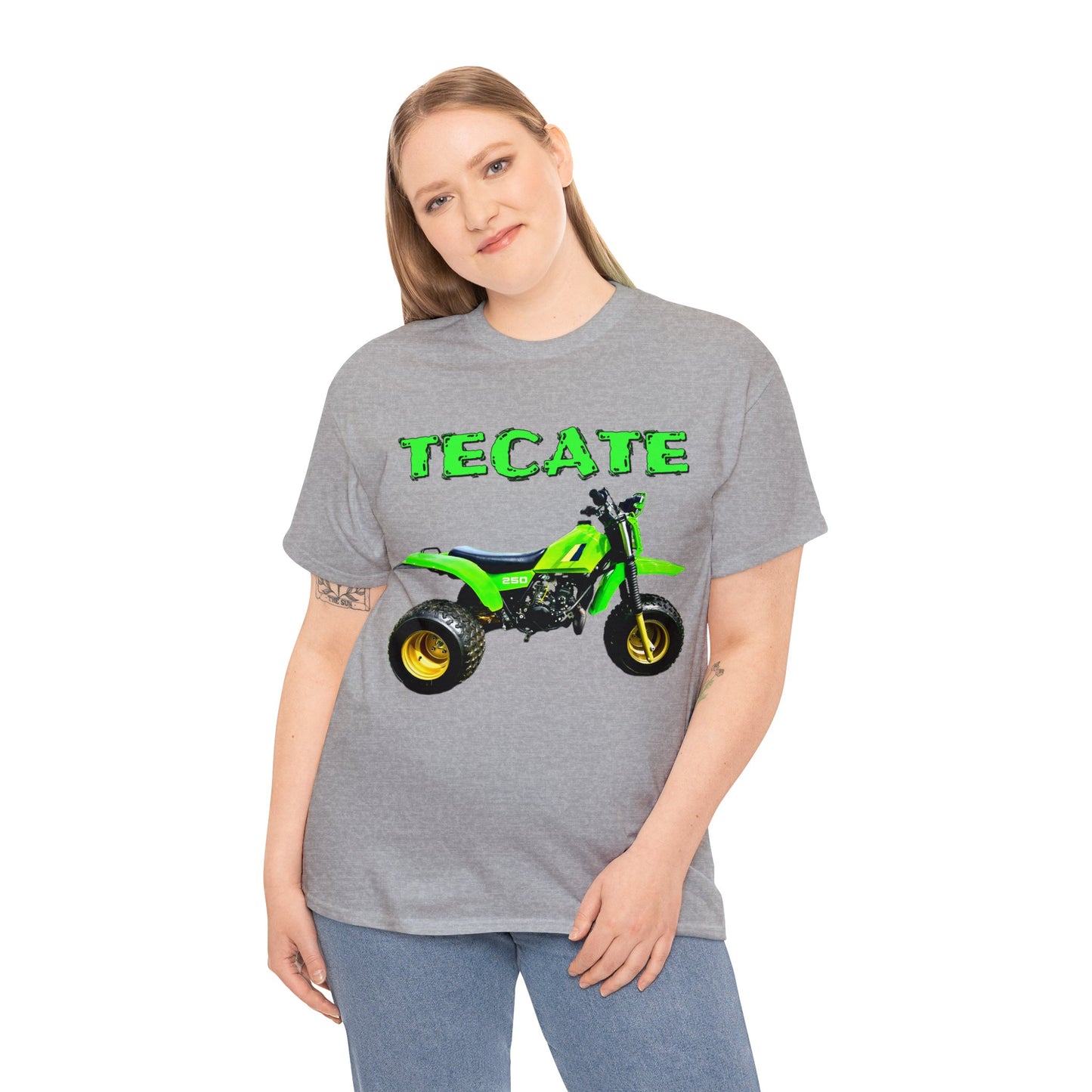 Tecate Vintage Three Wheeler 3 Wheeler ATC ATV Heavy Cotton Tee