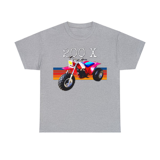 1985 Vintage Retro Three Wheeler ATV ATC 200x Heavy Cotton Tee