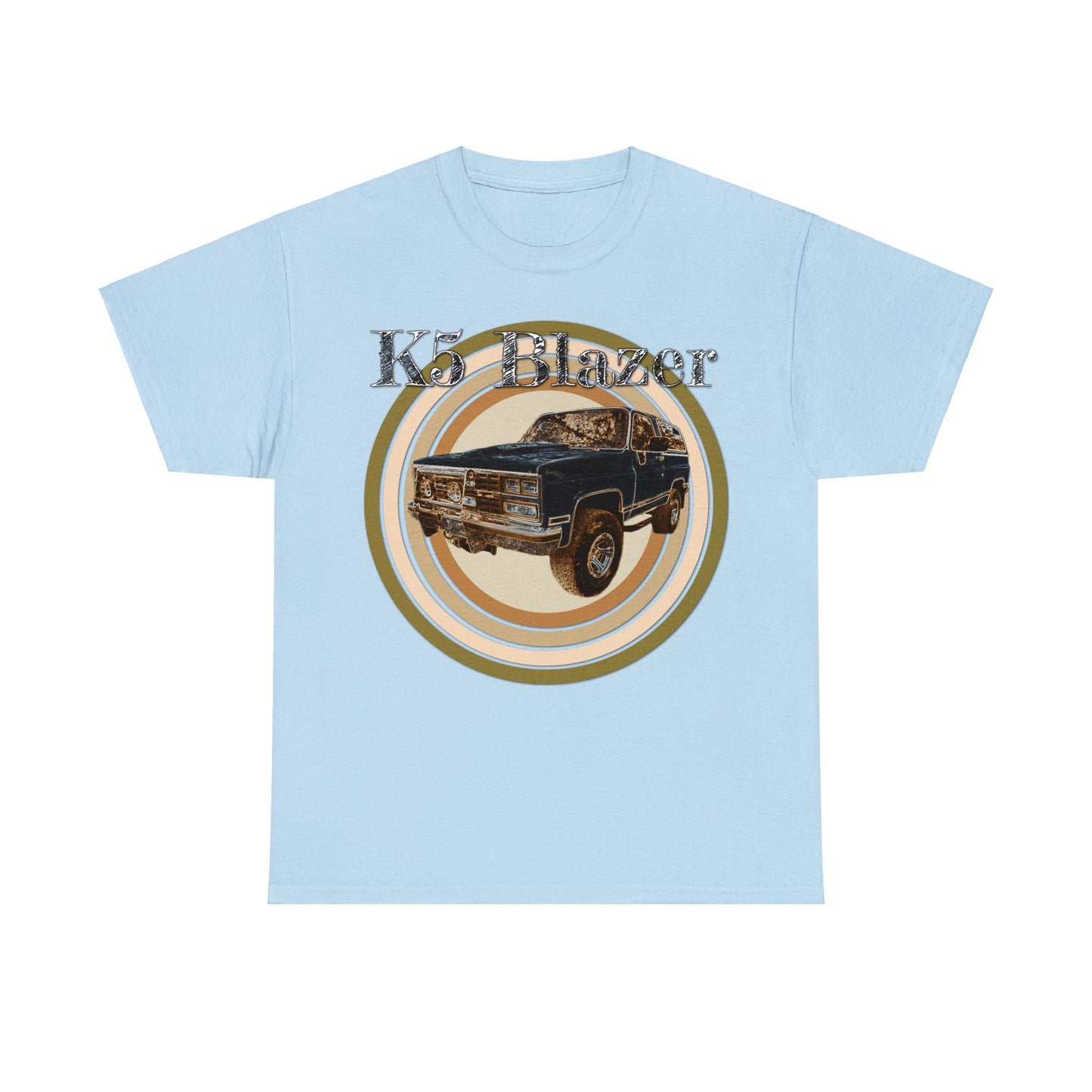 K5 Blazer Truck, 4x4 Truck, Vintage Blazer, Retro Blazer Car Heavy Cotton Tee