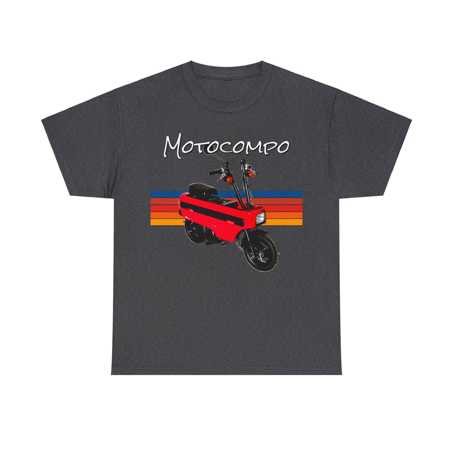 Motocompo Scooter Mini Bike Motorcycle Moped Heavy Cotton Tee