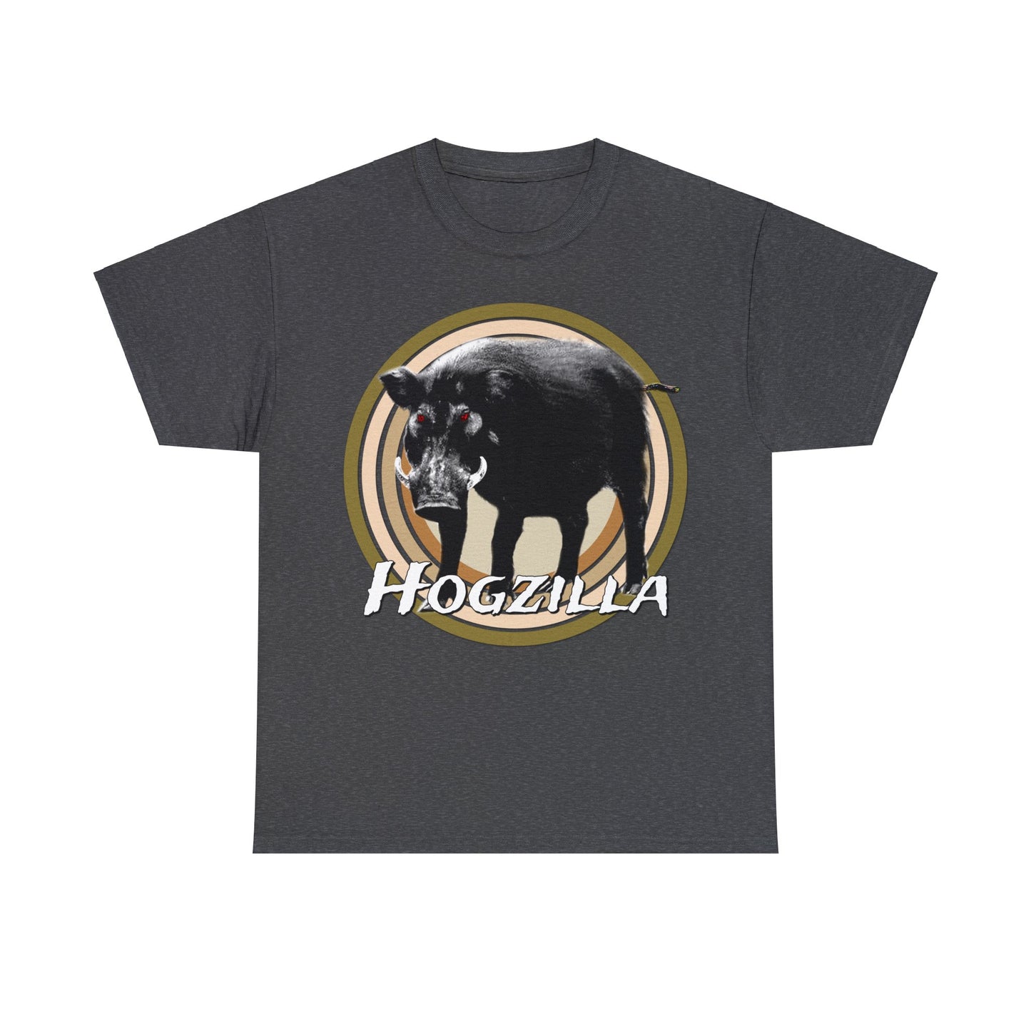 Wild Hog Hunting, Wild Hog, Hog Wild, Hog Boar Hunter, Hogzilla Heavy Cotton Tee