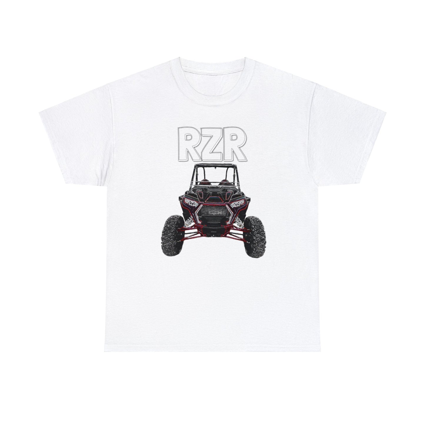 RZR UTV Side By Side 4x4 Off Road ATC Heavy Cotton Tee